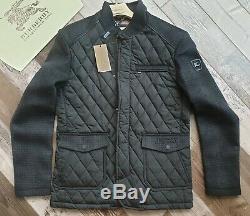 burberry vest mens black