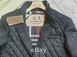 burberry mens quilted coat