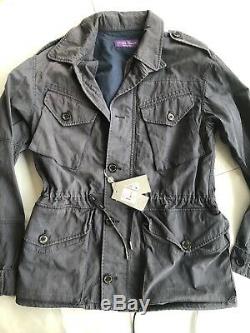 $1995 Ralph Lauren Purple Label Canadian Bastille Fitted French Military Jacket