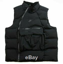 $200 Nike Sportswear Tech Pack Down-Fill Vest 928909-010 black mens 4XL