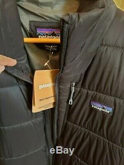 $249 NWT Patagonia Mens Hyper puff Jacket Coat Parka BRAND NEW Black Large L