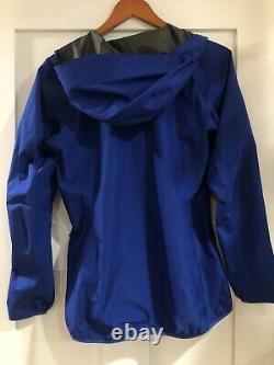 $349 NEW! ARCTERYX Women Zeta FL Jacket(XS)GoreTex Hooded JacketRaincoatBLUE