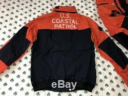 $395 Polo Ralph Lauren Windbreaker Coastal Naval Patrol Rescue rrl Jacket L M