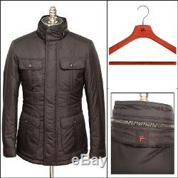3pc Lot ISAIA Brown Rain Jacket 54 fits L Zegna 100% Cashmere 75x59 Blanket