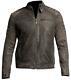 Affliction Iron Head New Mens Genuine Leather Vintage Distress Motorcycle Jacket