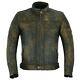 Arn Vintage Leather Motorbike Motorcycle Jacket Touring With Genuine Ce Armour