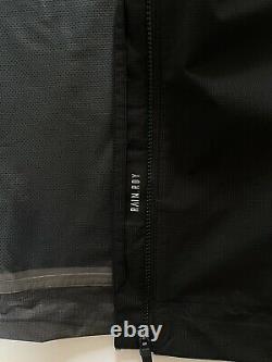 Adidas Men Terrex 2.5 Layer Zupahike Rain Jacket Hiking Running Black Fj9366 M