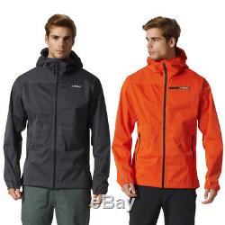Adidas Mens Terrex Multi 3 Layer Jacket Goretex GTX Waterproof Hooded Shell Coat
