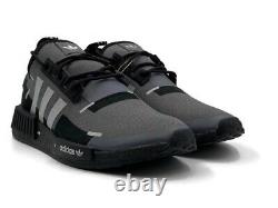 Adidas NMD r1 Technical Jacket Mens Running Shoe Beige Black Trainer Sneaker NEW