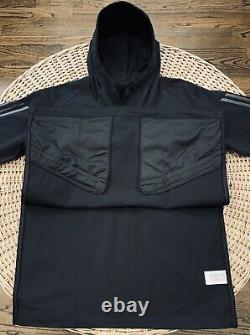Adidas Originals x White Mountaineering Mens Pullover Jacket BQ4123 Black Size M