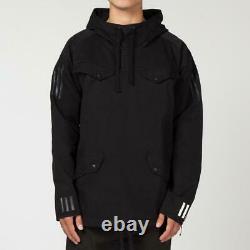 Adidas Originals x White Mountaineering Mens Pullover Jacket BQ4123 Black Size M