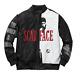 Al Pacinoo Mens Scarface Fashion Bomber Real Biker Leather Jacket New Arrival
