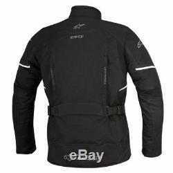 Alpinestars Ares Gore-Tex GTX Waterproof Textile Motorcycle Jacket Black SALE
