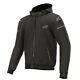 Alpinestars Sektor Tech Textile Hooded Jacket Black Motorcycle Jacket New