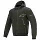 Alpinestars Sektor V2 Tech Hoodie Motorcycle Motorbike Textile Jacket Black