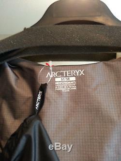 Arc'teryx Men Alpha FL GORETEX Jacket Gray Men's Medium NWT $350CAD