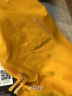 Arcteryx Men's Beta SL Hybrid Gore-Tex Shell Ski Jacket Yellow Waterproof 23705