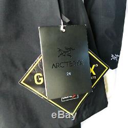 Arcteryx New Womens Black Codetta Jacket US Small S Goretex