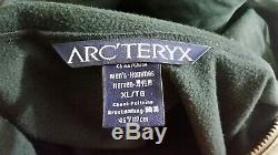 Arcteryx Size XL Gamma MX Hoody Hoodie Jacket Cast Iron Mens NWT