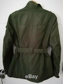 BARBOUR INTERNATIONAL Ladies Green Jacket Size 14/16 Waterproof & Breathable