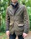 Barbour Lutz Mens Waxed Jacket In Olive Rugged Sophistication Msrp$475