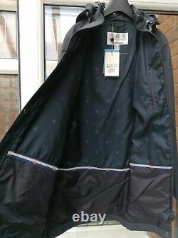 BNWT Barbour Womens Coastal Roseate Waterproof Jacket Blue UK10 12 14 rrp£219