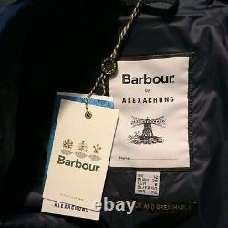 BNWT Barbour by Alexa Chung Phoebe Waterproof Jacket Blue UK10 12 14 rrp£279