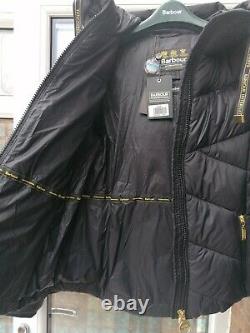BNWT Womens Barbour International Lydden Quilted Jacket Black UK12 14 16 rrp£189
