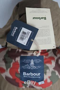 Barbour X White Mountaineering Rare GRAYLING Parka Men's Jacket Coat Large L NEW