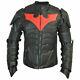 Batman Beyond Batman Costume Removable Armored Genuine Leather Motorcycle Jacket