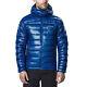 Berghaus Mens Ramche Micro Down Jacket Top Blue Sports Outdoors Hooded Warm