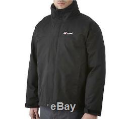 Berghaus RG Alpha 3-in-1 Men's Waterproof Jacket 21029/BP6 Black NEW