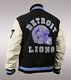 Beverly Hills Cop Axel Foley Detroit Lions Vintage Sports Letterman Jacket