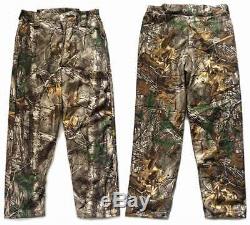 Bionic Camouflage Hunting Clothes Green Leaf Breathable Jacket Pants Hat suit