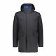 Cmp Outdoor Jacket Man Parka Zip Hood Grey Waterproof Breathable Warming