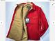 C. C. Filson Mackinaw Wool Jac Shirt Shacket Lined Size Mens Xl Red Oak