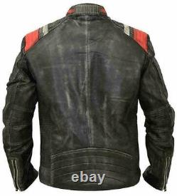 Cafe Racer Vintage Leather Jacket