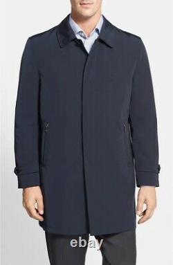 Cardinal Of Canada Men's Raincoat Jacket Luxury Collection Size XXL Navy Blue