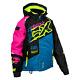 Castle X Men's Code G5 Snowmobile Jacket Blue/pink Glo/hi Vis