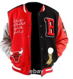 Chicago Bulls Letterman Chicago Bulls Varsity Jacket Best Seller