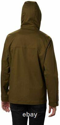 Columbia Men's Tummil Pines Hooded Jacket NIP Size M NEW OLIVE