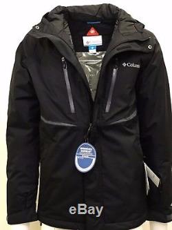Columbia Mens Omni-Tech Blk Frozen Granular Jacket (Retail $175)