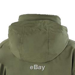 Condor 602 Tactical Summit SoftShell Jacket Cold Weather YKK Zip with Patch Olive