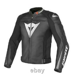 Dainese Super Speed-r Leather Jacket Motorbike / Motorcycle Black