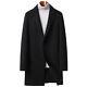 Double-sided Woolen Coat Men's Slim-fit Mid-length Cashmere Windbreaker Jackets