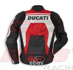 Ducati Corse C4 Jacket 2019 Motorcycle Riding Jacket CE Leather Jacket