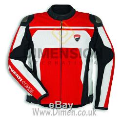 Ducati Corse C4 Jacket 2019 Motorcycle Riding Jacket CE Leather jacket