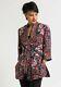 Etro Paisley And Floral Open Jacket With Tassel Belt Size It42 Us6 Msrp $2,065