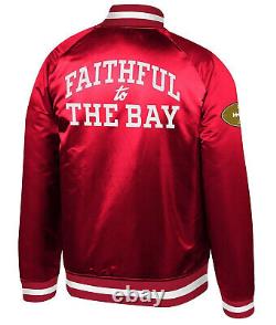Faithful To The Bay Bomber Cotton Satin Jacket