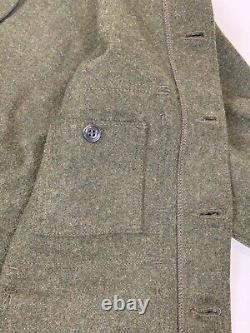 Filson Mackinaw Wool Curiser Jacket Forest Green M Nwt
